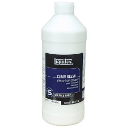 Liquitex archival clear...