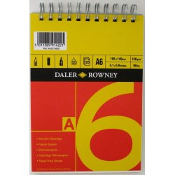Daler Rowney Red and Yellow Sketch Pads
