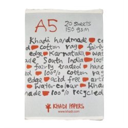 A5 Handmade Khadi Paper - 150gsm