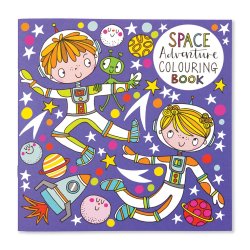 Space Adventure Colouring Book