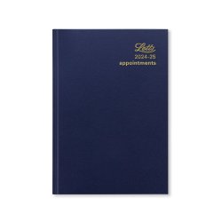 Letts Standard A5 Day to a Page Diary with Appointments 2024-2025 - English